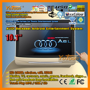 AUDI Backseat Android Entertainment System 