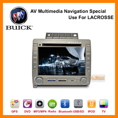 7 inch Exclusive DVD GPS for BUICK LACROSSE