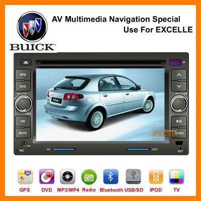 7 inch Exclusive DVD GPS for BUICK EXCELLE