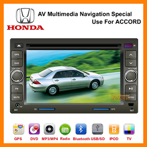 7 inch Exclusive DVD GPS for HONDA ACCORD