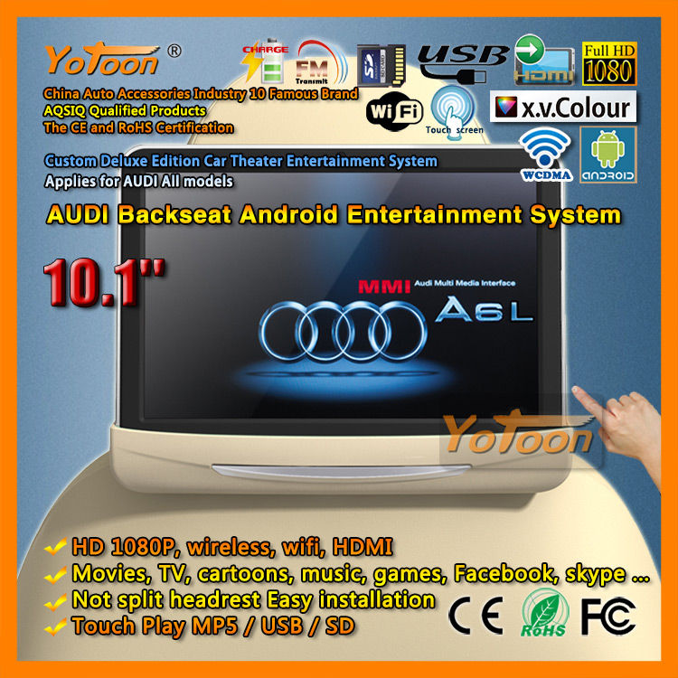 AUDI Backseat Android Entertainment System