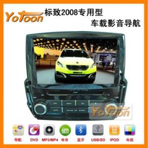 2008导航 标致2008专用车载影音GPS导航仪